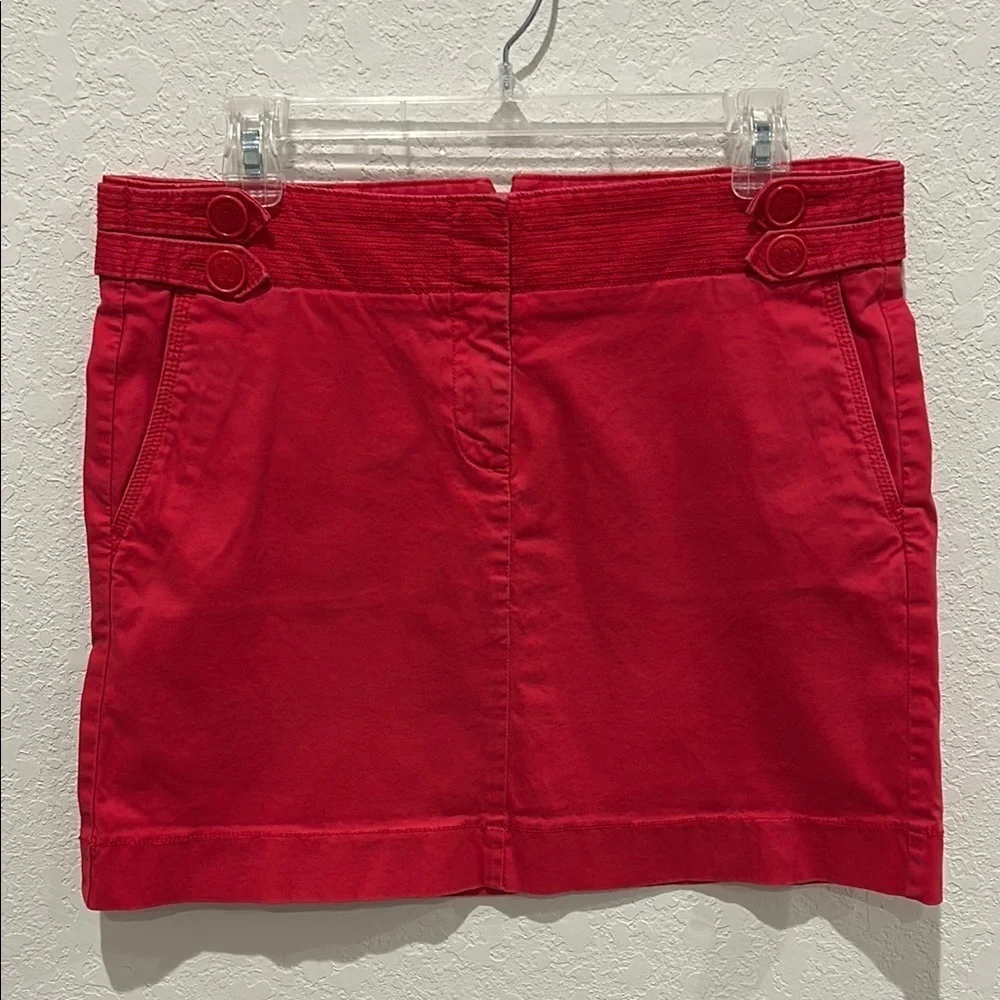 J. Crew Pink Mini Cargo Skirt Casual